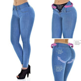 S-3XL Plus Size Jeans Woman High Waist Stretch Pencil Elastic Blue MomJean Skinny Pants Elasticity Trousers Female DenimPbong mid size graduation outfit romantic style teen swag clean girl ideas 90s latina aesthetic