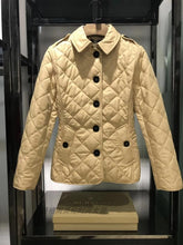 Rhombogram cotton dress European and American fashion slim body show thin joker clip cotton jacket women short style