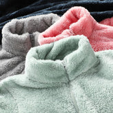 Winter women's polar fleece coral fleece jacket women outdoor warmth padded cardigan plush sweatshirt women pink hoodie