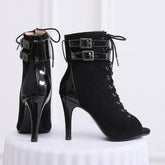 Boots Luxury Women's Comfy Breathable Prom Outdoor Latin Sexy For stilettos High Heels slippers Ballroom