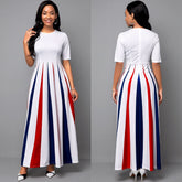 Pbong mid size graduation outfit romantic style teen swag clean girl ideas 90s latina aesthetic Women New Loose Boho Vintage Ruffles Befree Spring Elegant Party Dress Large Big Summer Party Maxi Dresses Plus Sizes