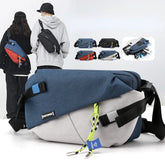 New Trend Messenger Bag Multi-function Sports Chest Bag Oxford Cloth Unisex Large-capacity Shoulder Bag Crossbody Bags for Men