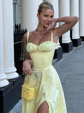 Shoulder Flower Print Sexy Dress For Women High Split Elegant Long Dresses Backless Bodycon Summer Dress Vestidos