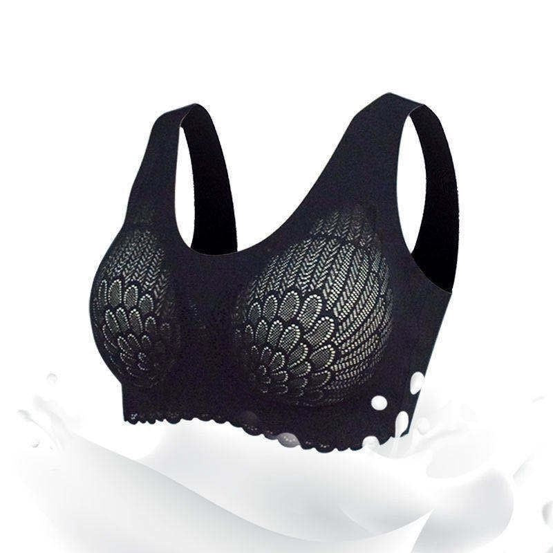 Plus Size Bra 3XL4XL Seamless Soft Bras For Women Underwear BH Sexy Lace Brassiere Push Up Bralette Vest Top Bra