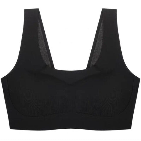 Plus Size Bra Latex Seamless Bras for Women Push Up Underwear Bralette Top Bh Comfort Cooling Gathers Shock-Proof Pad  Pbong  mid size graduation outfit romantic style teen swag clean girl ideas 90s latina aesthetic