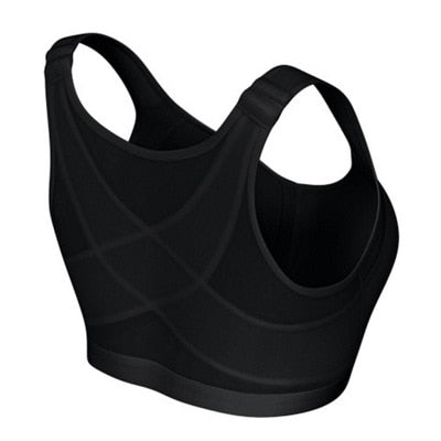 Top Women Posture Corrector Lift Up Bra Plus Size Bra Shockproof Support Fitness Vest Cross Back Breathable Underwear Corset