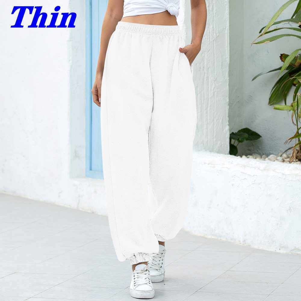 Sweatpants Women Baggy Gray Women's Sports Pants Women's Joggers Wide Leg Oversized Streetwear High Waisted Woman Pants