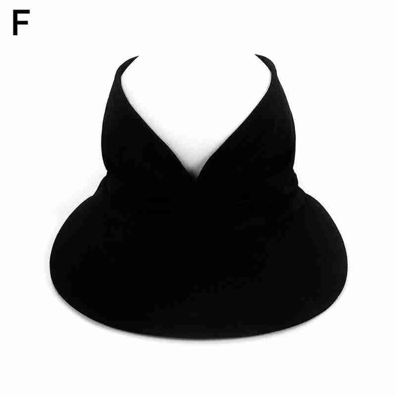 New Hat Women Summer Sun Visor Hat Women Girls Anti-UV Elastic Hollow Top Hat Outdoor Sun Hat Summer Hat Visor Caps For Ladies