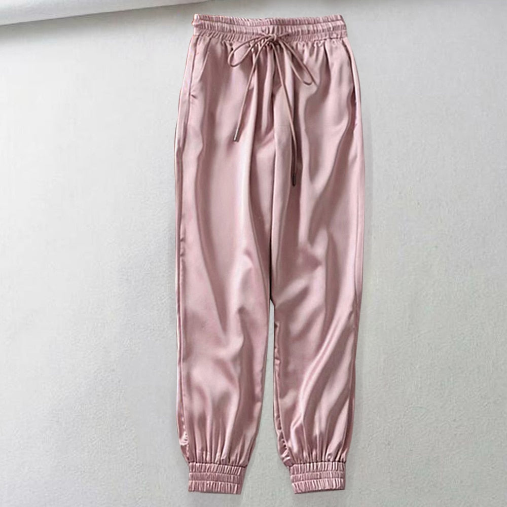 Sweatpants Women Baggy Gray Women's Sports Pants Women's Joggers Wide Leg Oversized Streetwear High Waisted Woman Pants