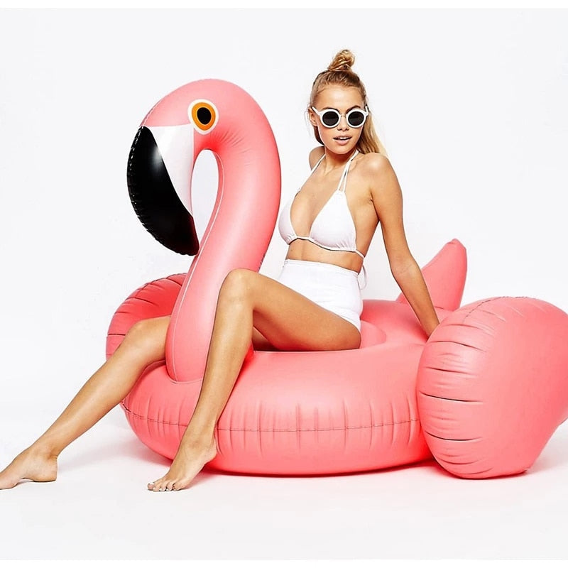 Pbong mid size graduation outfit romantic style teen swag clean girl ideas 90s latina aesthetic60 Inches Giant Summer Toys Inflatable Rose Gold Flamingo Swan Ride-on Swimming Pool Games Water Mattress Floats For Adult Pool