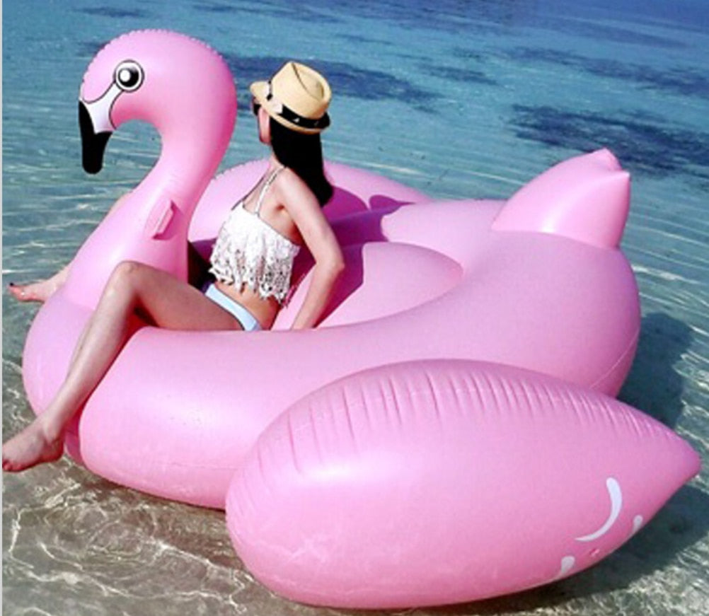 Pbong mid size graduation outfit romantic style teen swag clean girl ideas 90s latina aesthetic60 Inches Giant Summer Toys Inflatable Rose Gold Flamingo Swan Ride-on Swimming Pool Games Water Mattress Floats For Adult Pool