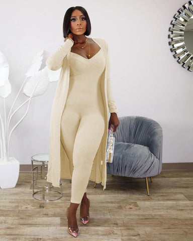 two piece set women 2 piece set women outfits long sleeve cardigans jumpsuit fall clothes for female 2 pieces sets outfits