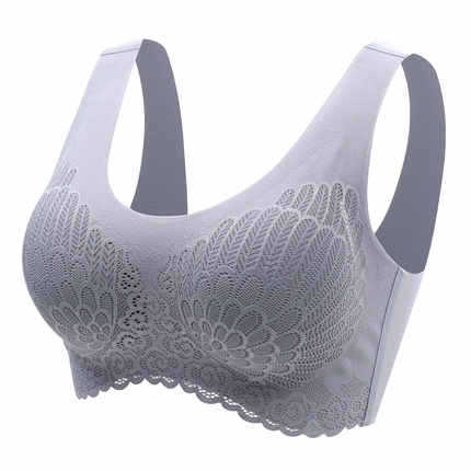 Plus Size Bra 3XL4XL Seamless Soft Bras For Women Underwear BH Sexy Lace Brassiere Push Up Bralette Vest Top Bra