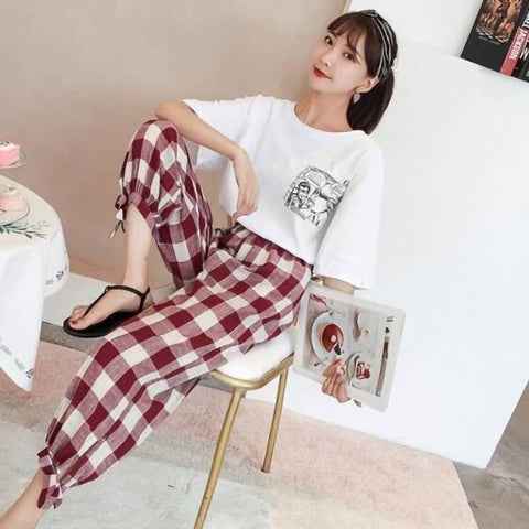 pbong Black Pencil Pants for Women Fashion Office Work Elegant Trousers  New Casual Slim Thin Korean Pockets Ankle-Length Pants