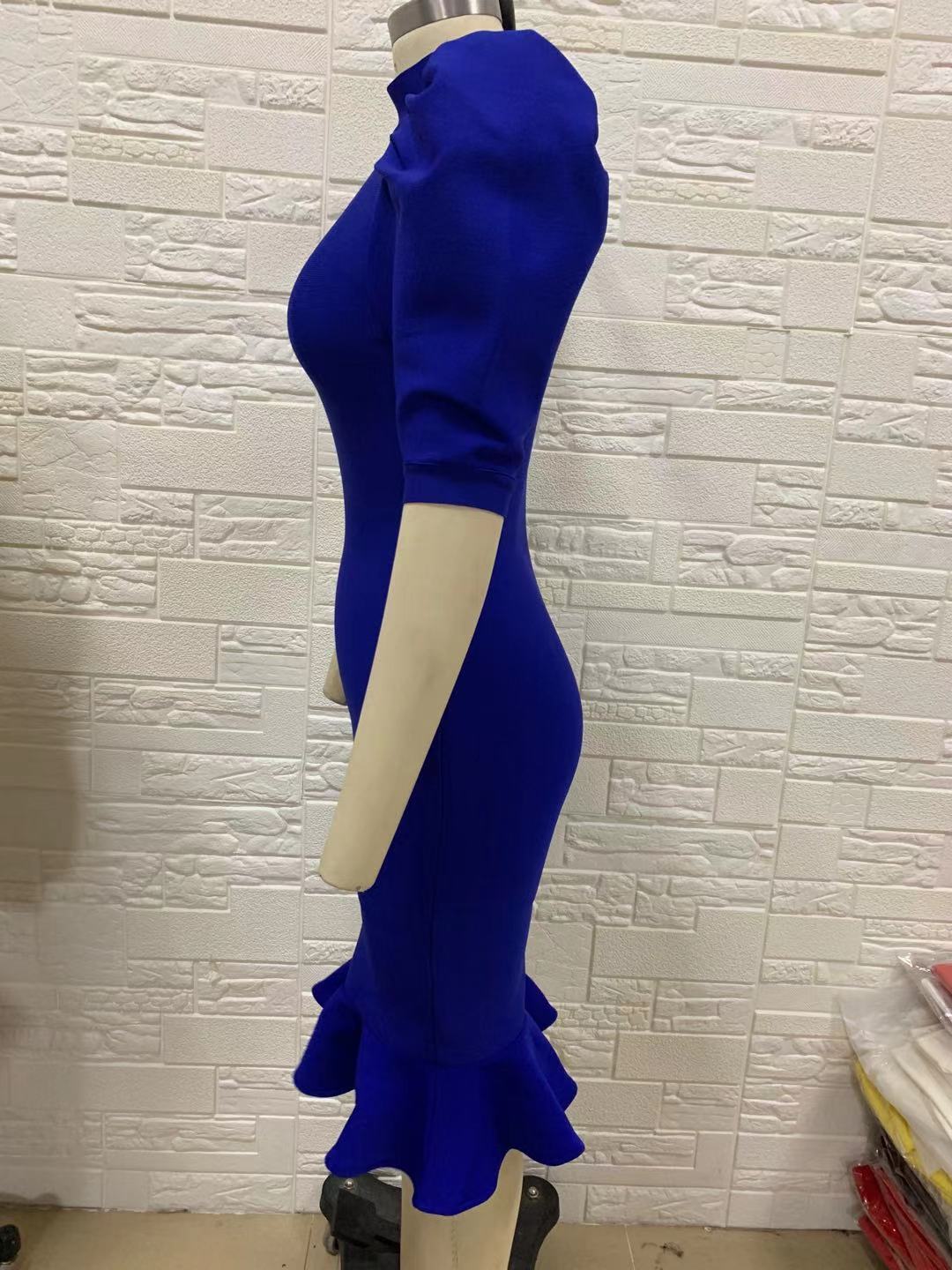 High Quality Black Purple Short Sleeve Ruffles Rayon Bandage Dress Elegant Club Party Dress Vestidos  Pbong  mid size graduation outfit romantic style teen swag clean girl ideas 90s latina aesthetic