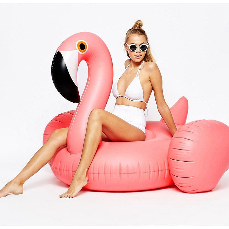 Pbong mid size graduation outfit romantic style teen swag clean girl ideas 90s latina aesthetic60 Inches Giant Summer Toys Inflatable Rose Gold Flamingo Swan Ride-on Swimming Pool Games Water Mattress Floats For Adult Pool