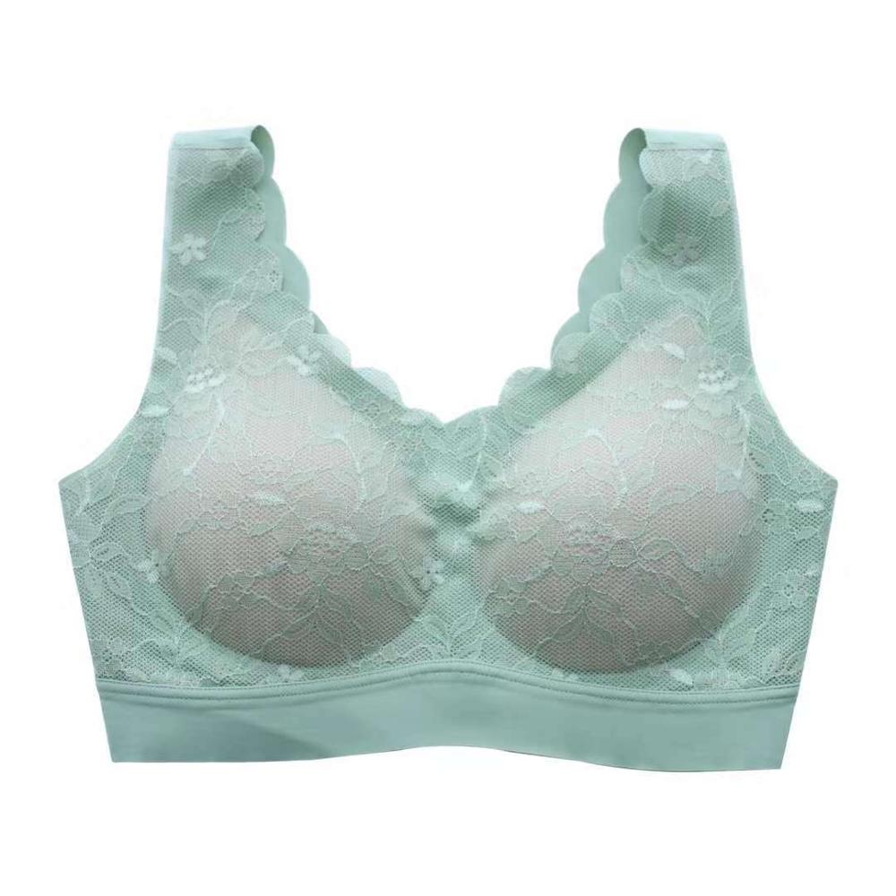 Link Plus Size Bra 3XL4XL Seamless Bras For Women Underwear BH Sexy Bralette With Pad Vest Top Bra