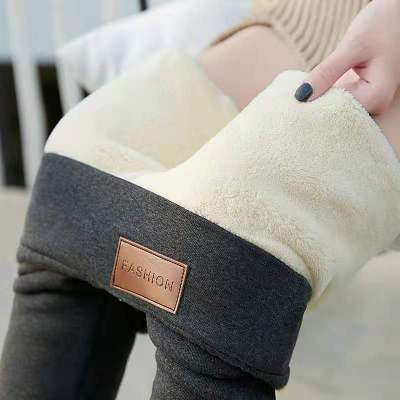 Sweatpants Women Trousers Fall Winter Thicken Leggings High Waist Woman Pants Warm Quality Thick Velvet Wool Fleece Pants