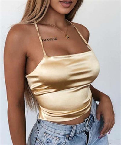 Pbong mid size graduation outfit romantic style teen swag clean girl ideas 90s latina aestheticCrop Top Women Y2k Backless Printed Tube Top Sexy Spahetti Strap Back Bandage Summer Top Ladies Hem Asymmetric Camisole