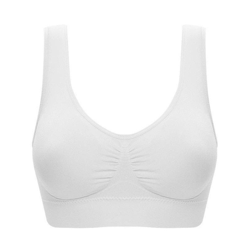 Bras For Women Underwear Sexy Lingerie Solid Bra Seamless Push Up Cotton Tops Bralette Brassiere Wireless Sports Vest