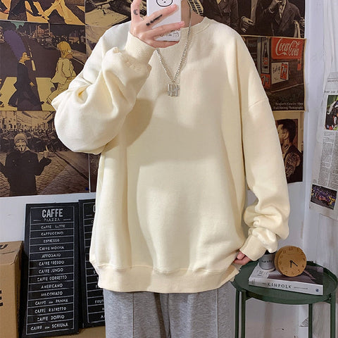 Autumn Woman's Hoodies Oversize Female Loose Cotton Solid Thicken Warm Women Sweatshirts Lady Fashion Plus Size 5XL