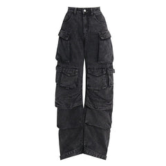 Street Style smoky cargo pants