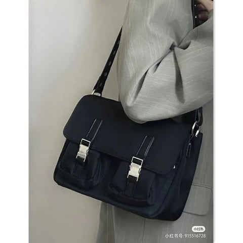 Women's Handbags Trend  Nylon Student Shoulder Bag Female Casual Tote Y2K Ladies Handbag Top-handle Women Crossbody Bags