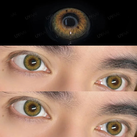 1 Pair Korean Lenses Blackspots Green Lenses Blue Lenses Gray Lenses Brown Lenses Colored Contact Lenses