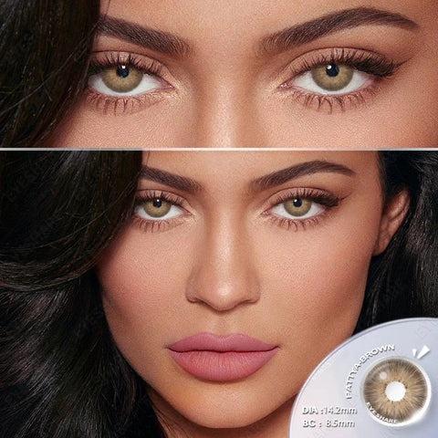 Color Contact Lenses 1Pair Colored Contacts for Eyes Brown Colorful Eyes Lenses Blue Lenses Yearly Eye Contacts Lens