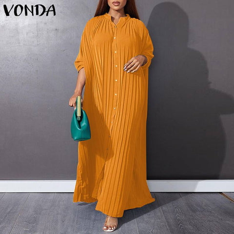 Pbong mid size graduation outfit romantic style teen swag clean girl ideas 90s latina aesthetic freaknik tomboy swaggy going out clas Spring Vintage Spring Dress Female Holiday Loose Long Shirt Vestidos  Women Long Sleeve Sundress Button Up Maxi Robe