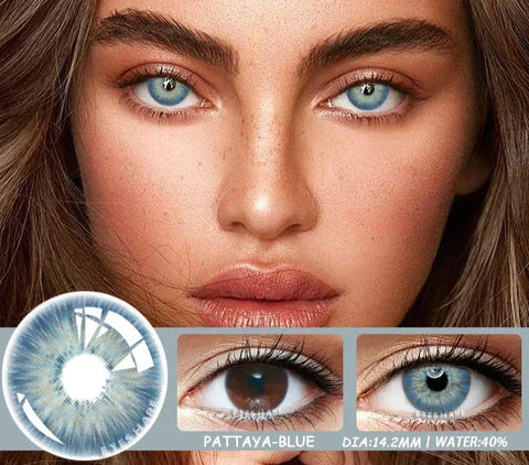 1 Pair Color Contact Lenses for Eyes Natural High Quality Lenses Eye Lenses Gray Contact Green Eye Lenses Blue Lenses