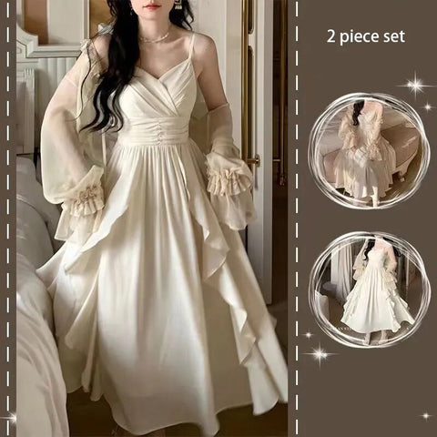 Party Dresses For Women Sleeveless Sexy Club Night Fashion Dress Fairycore A Llne Solid Ruffles New Spring Summer Dress