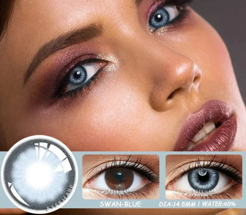 1 Pair Color Contact Lenses for Eyes Natural High Quality Lenses Eye Lenses Gray Contact Green Eye Lenses Blue Lenses