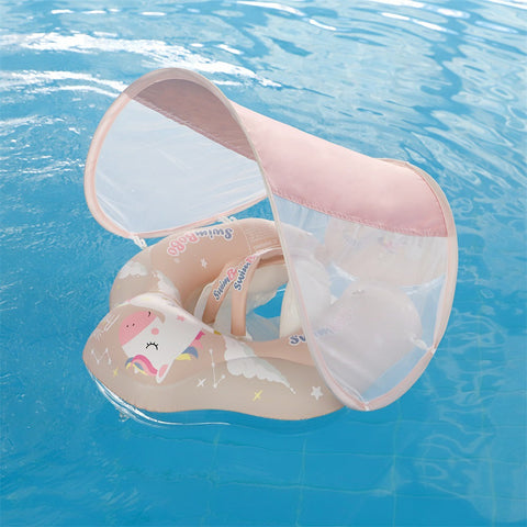 Pbong New Upgrades Baby Swimming Float Inflatable Infant Floating Kids Swim Pool Accessories Circle Bathing Summer Toys Toddler Rings