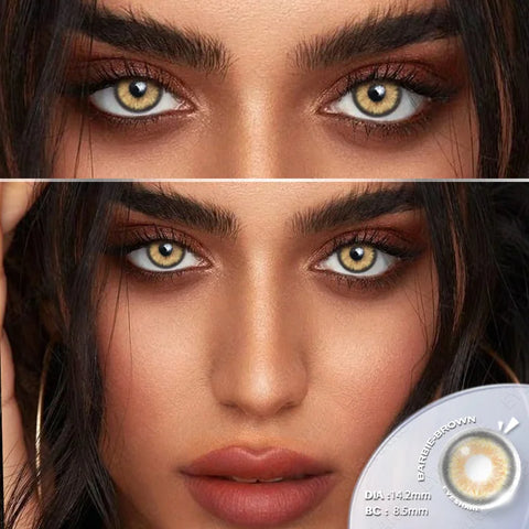 Color Contact Lenses 1Pair Colored Contacts for Eyes Brown Colorful Eyes Lenses Blue Lenses Yearly Eye Contacts Lens