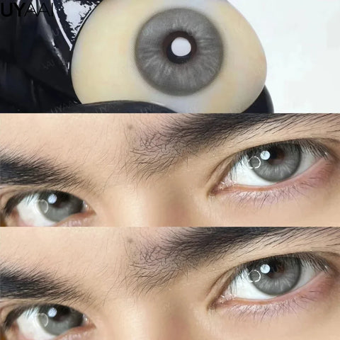 1 Pair Korean Lenses Blackspots Green Lenses Blue Lenses Gray Lenses Brown Lenses Colored Contact Lenses