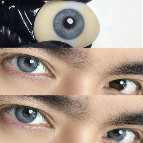 1 Pair Korean Lenses Blackspots Green Lenses Blue Lenses Gray Lenses Brown Lenses Colored Contact Lenses