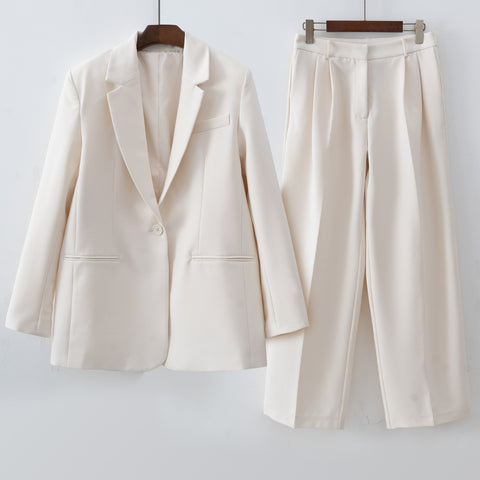 Spring Autumn Women Blazer Sets