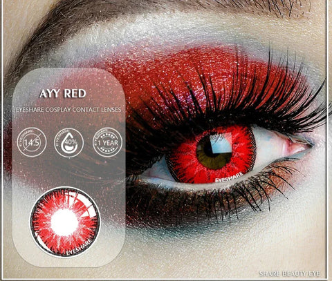 1Pair Color Contact Lenses for Eyes Cosplay Contact Lenses Crazy Lenses Halloween Eye Lenses Yearly Lense Fast Delivery