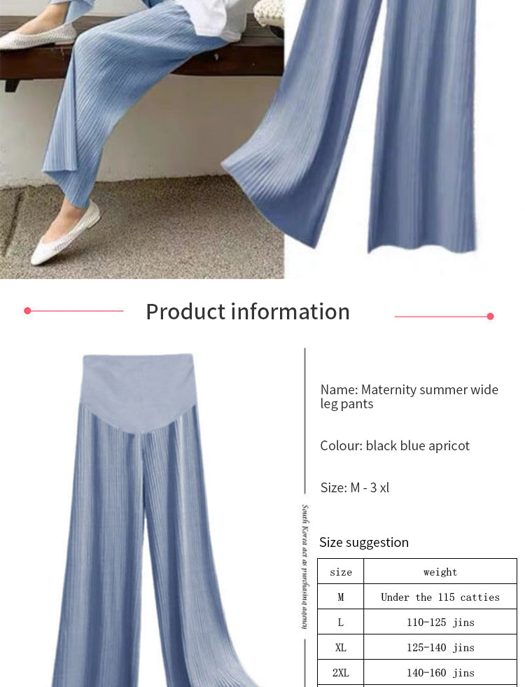 Pbong mid size graduation outfit romantic style teen swag clean girl ideas 90s latina aestheticMaternity Pants Loose Casual Wide-leg Trousers Pregnant Women Wear Leggings In Summer Plus Size Maternity Clothes