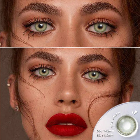 Color Contact Lenses 1Pair Colored Contacts for Eyes Brown Colorful Eyes Lenses Blue Lenses Yearly Eye Contacts Lens
