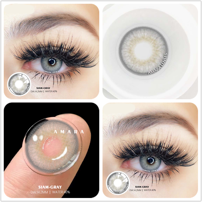 1Pair Color Contact Lenses for Eyes OMG Series Soft Contact Lens Beauty Contact Lenses Eye Cosmetic Color Lens Eyes