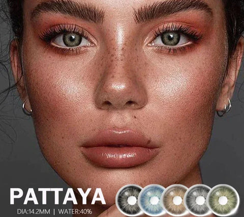 Color Contact Lenses 1Pair Colored Contacts for Eyes Brown Colorful Eyes Lenses Blue Lenses Yearly Eye Contacts Lens