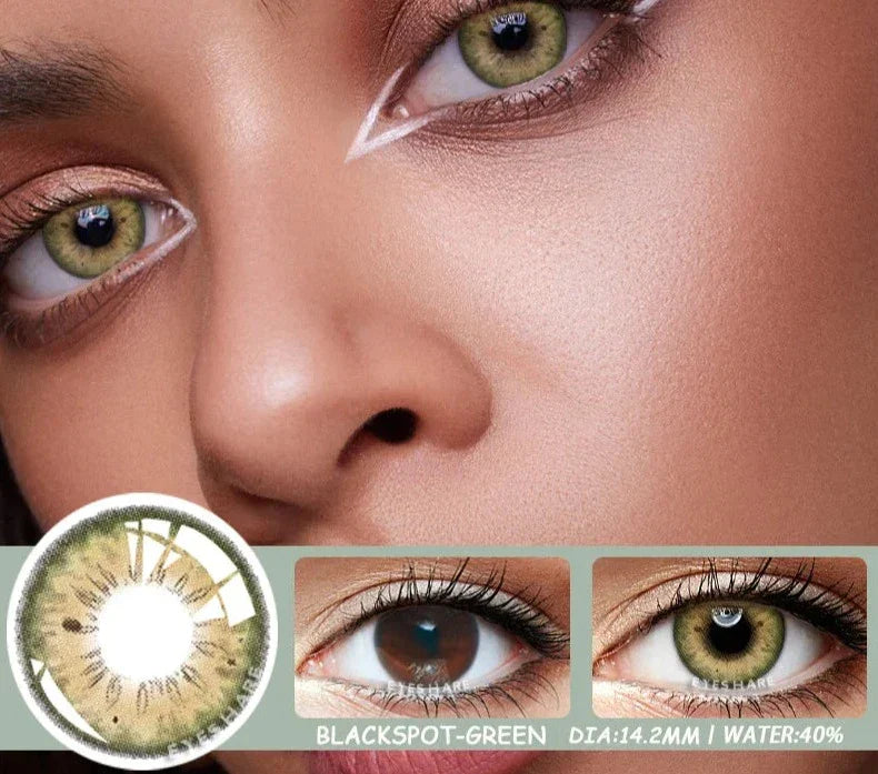 1 Pair Color Contact Lenses for Eyes Natural High Quality Lenses Eye Lenses Gray Contact Green Eye Lenses Blue Lenses