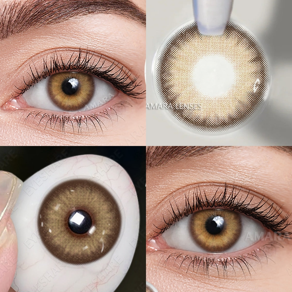 1 Pair Colored Contact Lenses Natural Look Fast Delivery Brown Eye Lenses Gray Contact Green Eye Lenses Blue Lenses