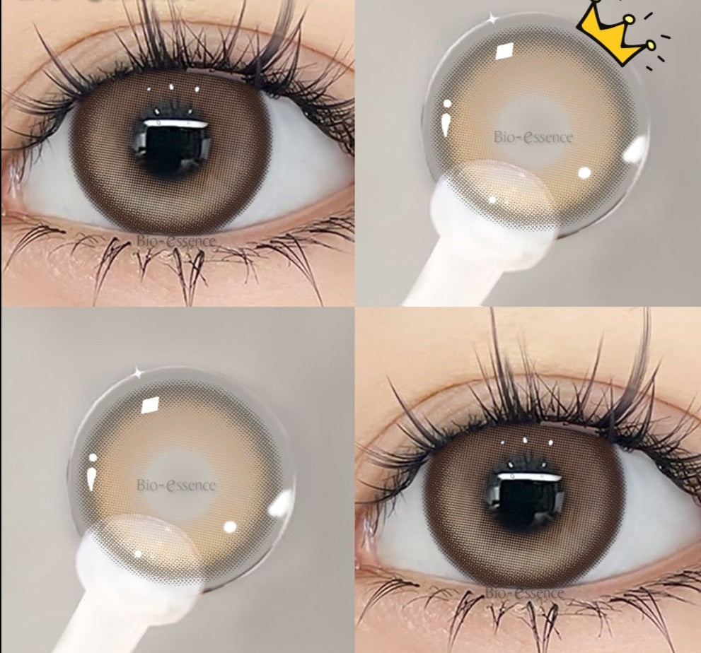 1 Pair Korean Lenses Colored Contact Lenses for Eyes Big Eye Lenses Brown Lenses Blue Eye Lenses High Quaility Lense