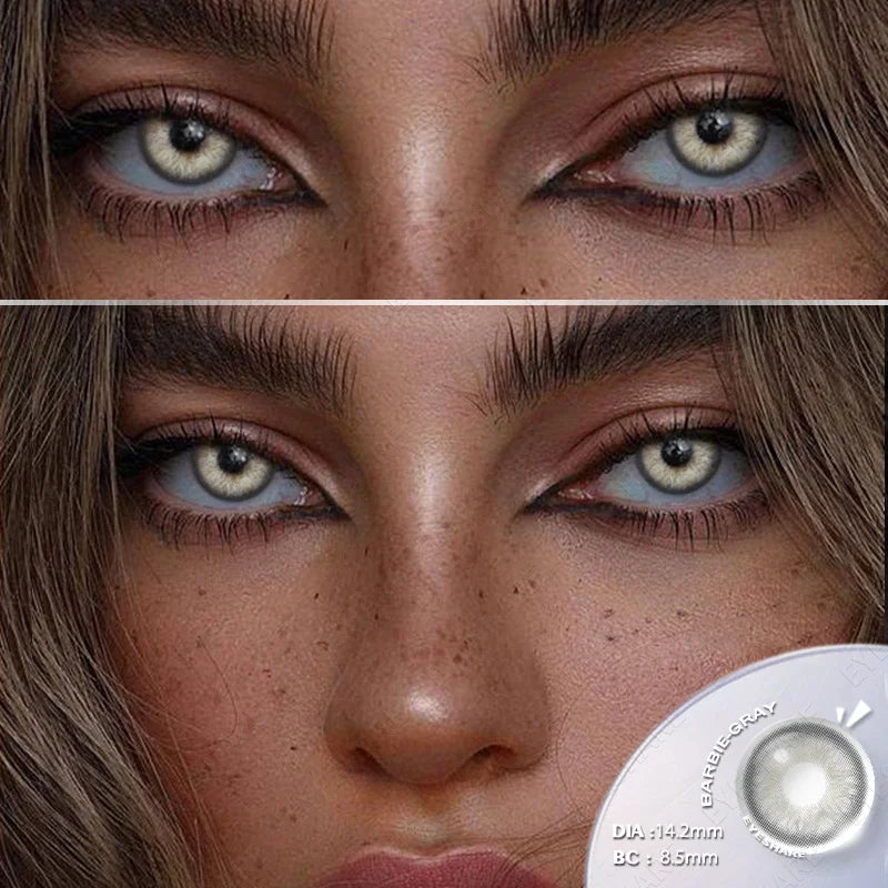 Color Contact Lenses 1Pair Colored Contacts for Eyes Brown Colorful Eyes Lenses Blue Lenses Yearly Eye Contacts Lens