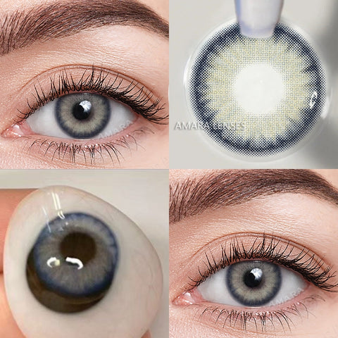 1 Pair Colored Contact Lenses Natural Look Fast Delivery Brown Eye Lenses Gray Contact Green Eye Lenses Blue Lenses