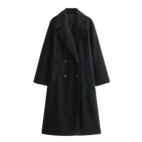 Autumn/Winter New Women's Wear New Fashion Casual Versatile Soft Loose Long Coat Coat