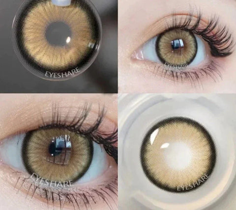 1 Pair Color Contact Lenses for Eyes Big Eye Lenses Blue Contacts Gray Lenses Brown Lenses Yearly Cosmetic Eye Lenses